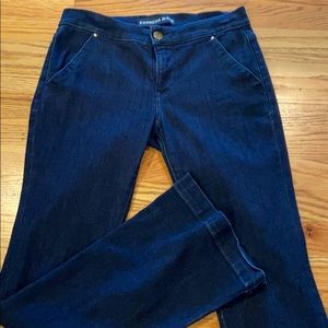 Express Denim slim flare